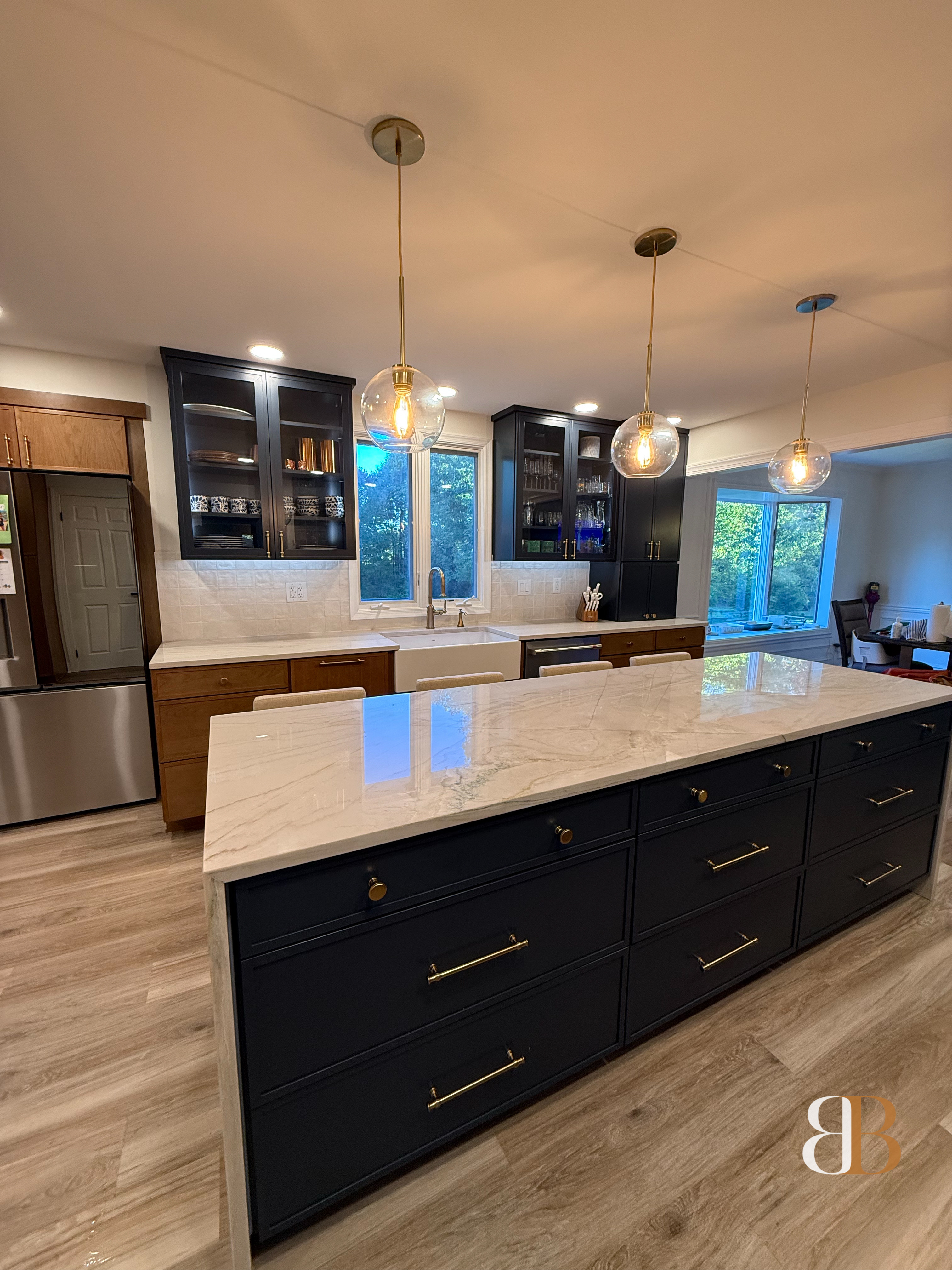 Transitional kitchen remodel in Newtown by B&B Associates Creations — photo 4